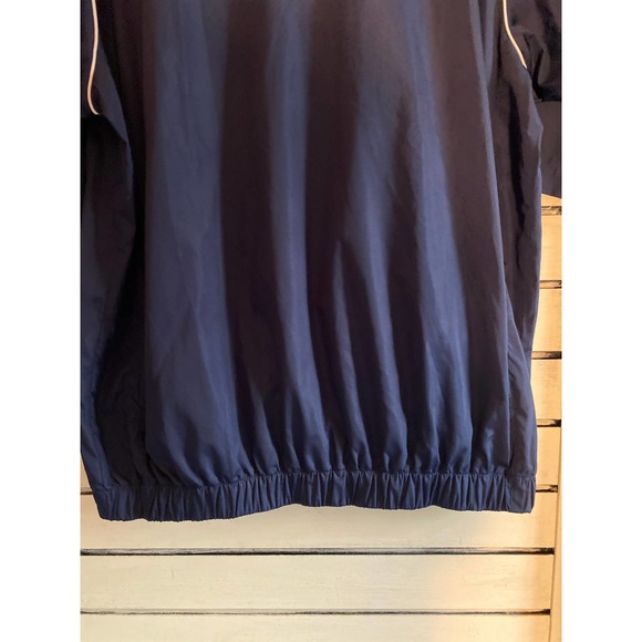 FootJoy FJ WindShirt Men's Large Blue Golf Pullover Windbreaker short sleeves - Picture 3 of 15